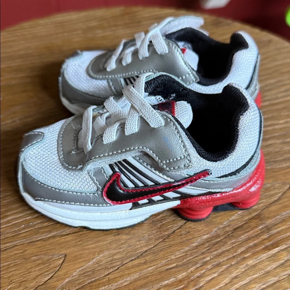 Nike Silver / Black and red Kids' Sneakers
